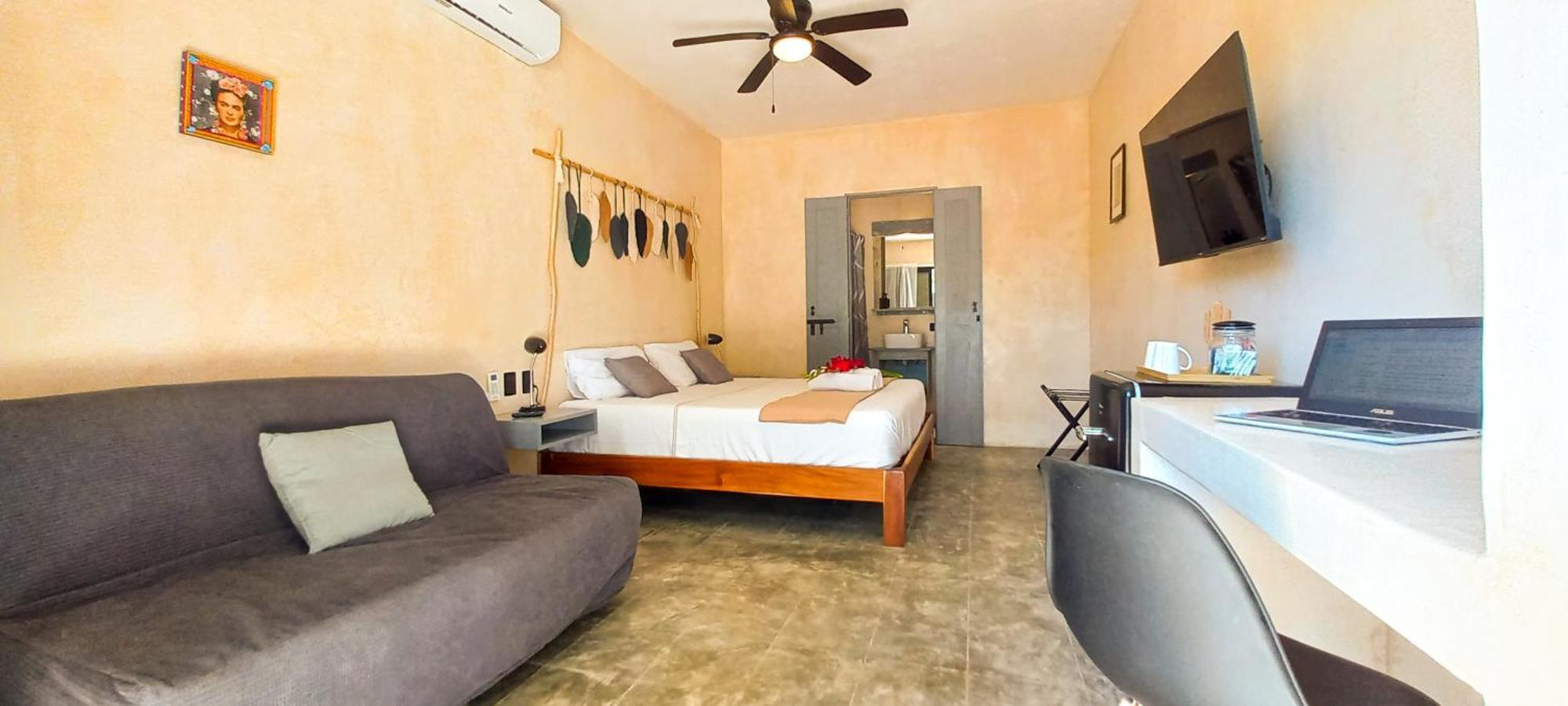 Charming Colonial-Style Room In The Heart Of Valladolid Valladolid  Exteriör bild